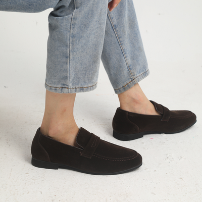 Perfeko™ Wildleder-Slipper mit Riemen