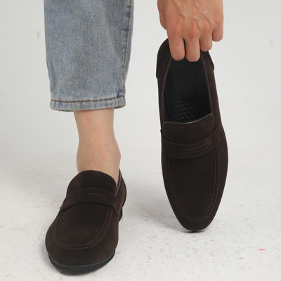 Perfeko™ Wildleder-Slipper mit Riemen