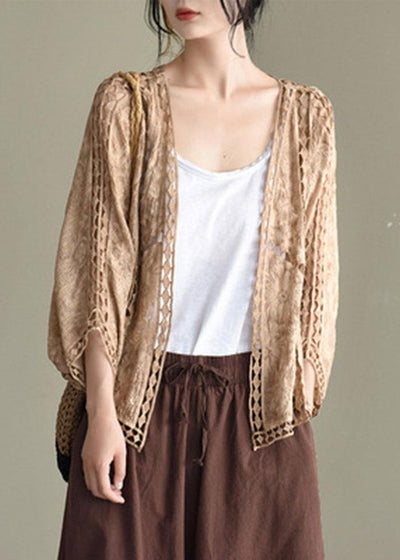 Luxura™ Jacquard-Shortcardigan