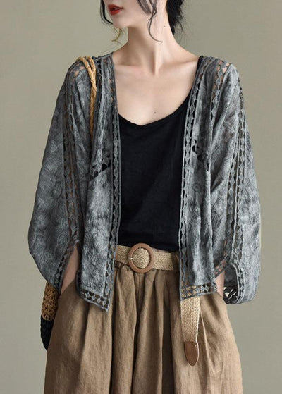 Luxura™ Jacquard-Shortcardigan