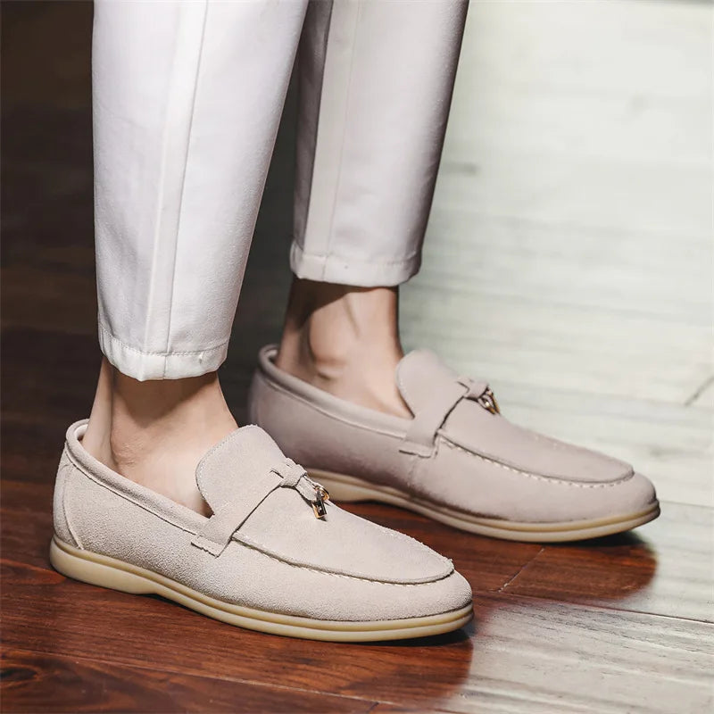 ENRICO - Wildleder-Loafer